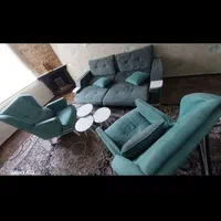 فروش فوری مبل راحتی تخت شو به علت جابه جایی