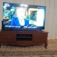 میز تلوزیون درحد نو همراه با بوفه|بوفه، ویترین، کنسول|قدس, شهر‌قدس|دیوار