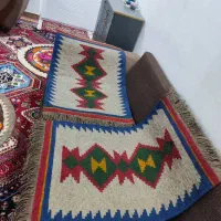 گلیم های دستبافت ۶۰در۱۰۰ آف زدیم تکی ۵۰۰