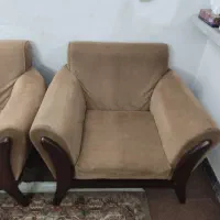 مبل هفت نفره قهوه ای|مبلمان خانگی و میز عسلی|بابل, |دیوار