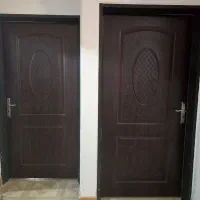 ۳ عدد درب چوبی اتاقی با قفل و دستگیره