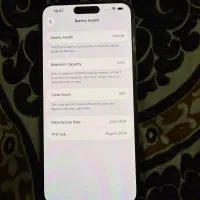 15 پرو مکس  بدون رجستر ۲۵۶ zaa