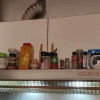 کابینت فلزی هود سینک|مصالح و تجهیزات ساختمان|مشکیندشت, |دیوار