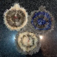 اسکاج دست بافت با نخ یوموش