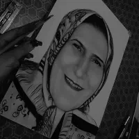 سفارش سیاه قلم چهره|تابلو، نقاشی، عکس|بندر گناوه, |دیوار