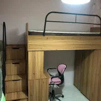 سرویس خواب کودک و نوجوان طبقاتی|تخت و سرویس خواب|هشتگرد, شهرک بعثت|دیوار