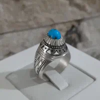 انگشتر فیروزه نیشابور و سنگ فیروزه