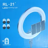 رینگ لایت مدل RL-21 با پایه جاماری