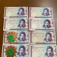 فروش تعدادی اسکناس قدیمی|کلکسیون سکه، تمبر، اسکناس|قم, باجک دو|دیوار