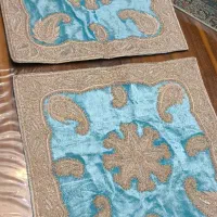 ست رومیزی سرمه دوزی