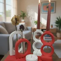 ست دکوری ۶ تیکه سنگ مصنوعی|صنایع دستی و سایر لوازم تزئینی|تهران, مشیریه|دیوار