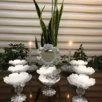 هفت سین های رزینی جذاب|صنایع دستی و سایر لوازم تزئینی|شیراز, قلعه شاهزاده بیگم|دیوار