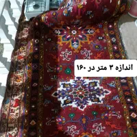 فرش دستباف و دوعدد ماشینی