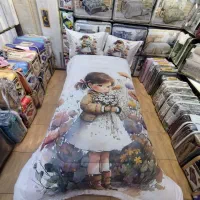 فروش روتختی دختر مزرعه پکلایف اصل ضدحساسیت|رختخواب، بالش، پتو|اهواز, گلستان|دیوار