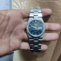 ساعت سیکو پنج قاب درشت صفحه مشکی|ساعت|قم, باجک دو|دیوار