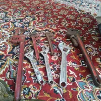 آچار لوله گیر  و آچار فرانسه سایز های مختلف