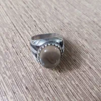 انگشتر در نجف اصل با رکاب دست ساز نقره