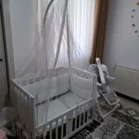 تخت کنار مادر و گهواره|تخت و صندلی بچه|گرگان, |دیوار