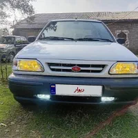 پرایدصبا مدل ۸۹ سفید|خودرو سواری و وانت|صومعه‌سرا, |دیوار