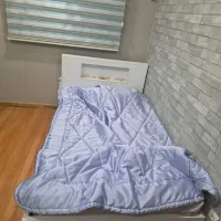 تخت خواب ۱.۵ نفره ام دی اف درجه ۱
