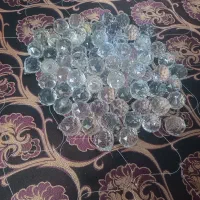 گوی کریستالی لوستر دانه ای/برنز/لوستر/شمعدون|لوستر و چراغ آویز|فردیس, قریشی|دیوار