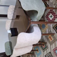 ناهار خوری ۶ نفره نو و ترو تمیز