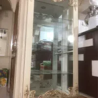 بوفه و ساعت دیواری|بوفه، ویترین، کنسول|تهران, نیروی هوایی (پیروزی)|دیوار