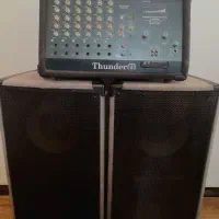 اکو آمپلی تندر ۹۰۰ همراه با باند و پایه باند