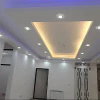 انجام امور گچکاری و طراحی با گچ نور پردازی