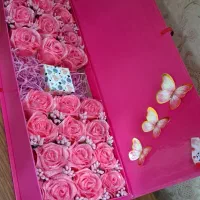 هدیه دسته گل های روبانی مخصوص پارتنر