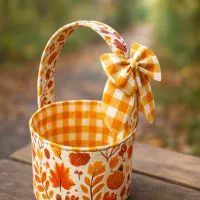 سبد دست دوز  پاییزی