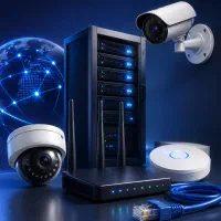 خدمات شبکه دوربین مداربسته واینترنت نصب و پشتیبانی