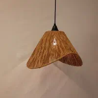 چراغ آویز/لوستر/مدرن/رافیا/مینیمال|لوستر و چراغ آویز|تهران, فردوسی|دیوار