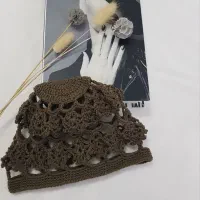 کلاه های دستباف قلاب بافی مناسب چهارفصل