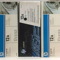 5 عدد کارتریج آکبند پرینتر hp مدل 12A اورجینال|پرینتر، اسکنر، کپی، فکس|سنندج, |دیوار