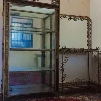 بوفه و میز آیینه فرفورژه|بوفه، ویترین، کنسول|بروجرد, |دیوار