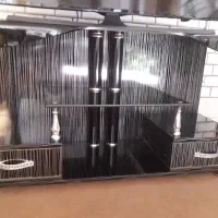 میزتلویزیون جنس ام دی اف و شیشه