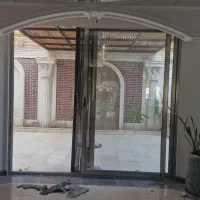 درب الومنیومی کشویی وثابت