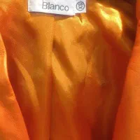 کاپشن چرم خارجی مارک blanco .سایز xs|لباس|تهران, لاله زار|دیوار