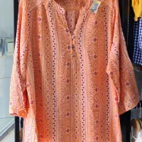 شومیز مانتویی جلو بسته کار ترک درجه یک