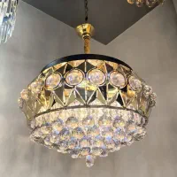 لوستر طرح مروارید سایز ۵۵ و ۳۵ سبک نئوکلاسیک