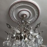 لوستر تمام برنج ۱۲ شاخه