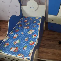 تخت کودک با تشک نو نو۷۰در۱۳۰ام دی اف