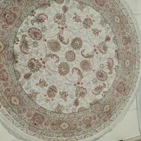 فرش افشان سلطنتی کرم صدفی