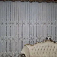 پرده زیبا در حد نو