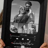 قاب موزیکال باعکس دلخواه کادویی خاص