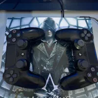Ps4 slim 1tb دو دسته کپی خور + کیف