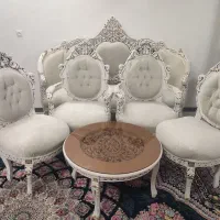 مبل سلطنتی کاملا نو ۹ نفره|مبلمان خانگی و میز عسلی|مشهد, ابوذر|دیوار