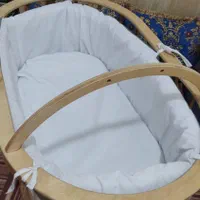 گهواره نوزادی چوبی|تخت و سرویس خواب|بندرعباس, |دیوار