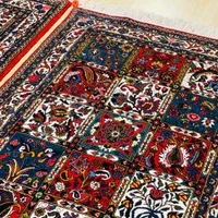 فرش جفت ذرع نیم بختیاری طرح خشتی|فرش|تهران, سلسبیل جنوبی|دیوار